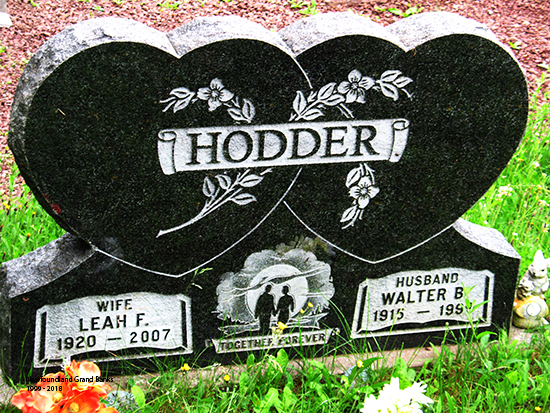 Leah F. & Walter B. Hodder