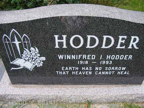 Winnifred I. Hodder