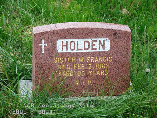Sr. M. Francis Holden