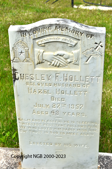 Chesley Hollett