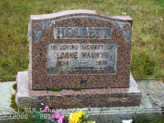 Lorne Walwyn Hollett