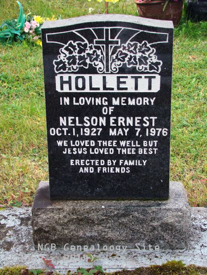 Nelson Ernest Hollett