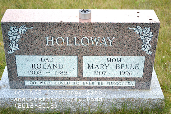 Roland & Mary Holloway
