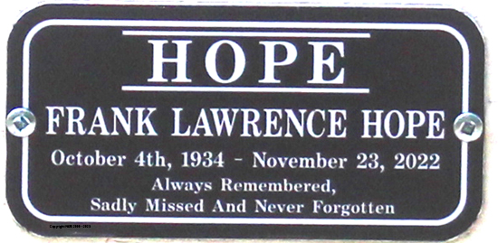 Frank Lawrence Hope