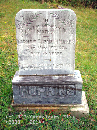 Caroline Elizabeth Hopkins