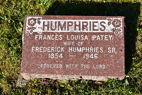 Frances Louisa Humphries