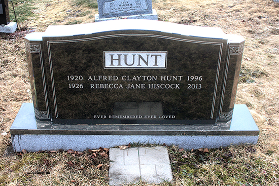 Alfred Clayton & Rebecca Jane Hunt