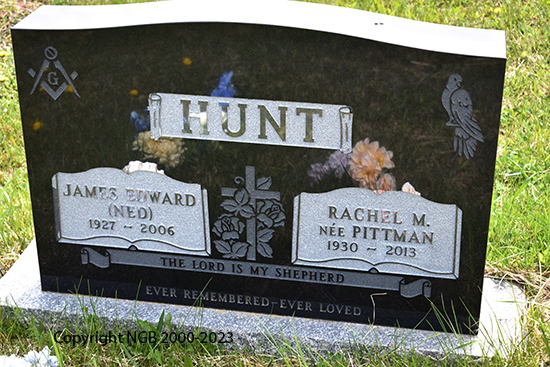 James Edward & Rachel M. Hunt