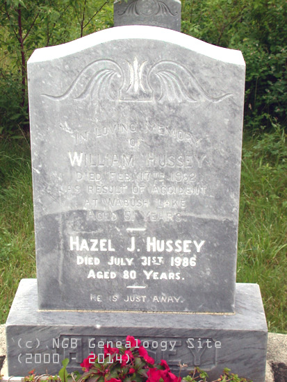 William and Hazel Hussey