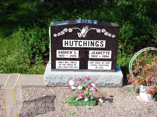 Andrew G. & Jennette Hutchings