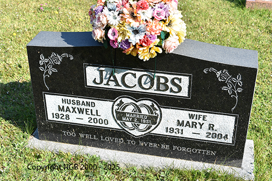 Maxwell & Mary R. Jacobs