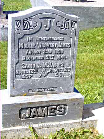 Samuel and Mollie JAMES