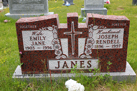 Emily Jane & jOSEPH rENDELL JANES