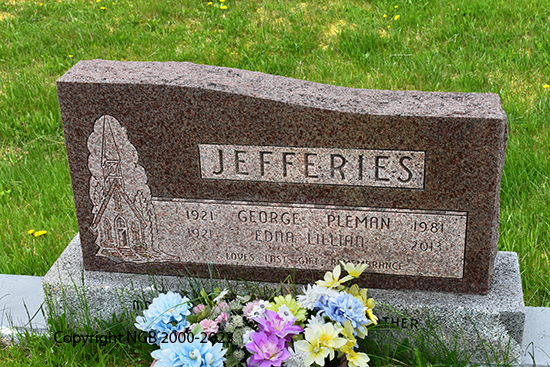 George Pleman & Edna Lilian Jefferies