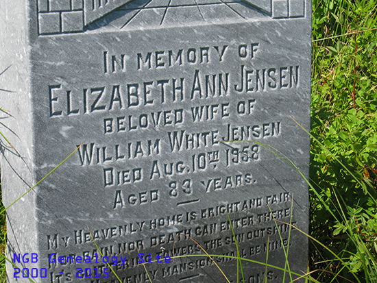 Elizabeth Ann Jensen