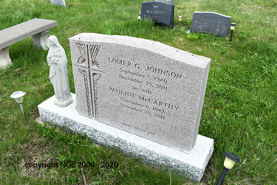 Lomer G. & Pauline McCarthy Johnson