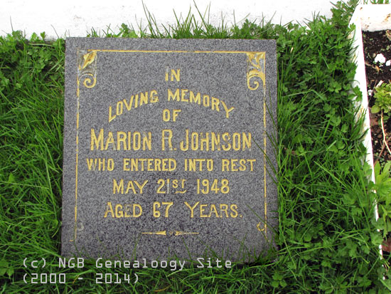 Marion R. Johnson