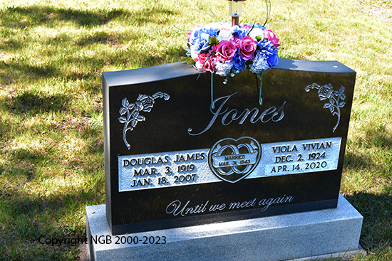 Douglas James & Viola Vivian Jones