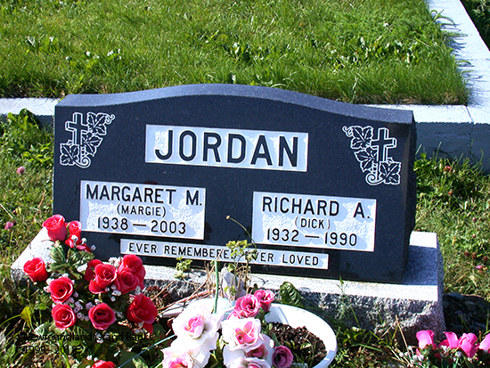 Margaret M & Richard A. Jordan