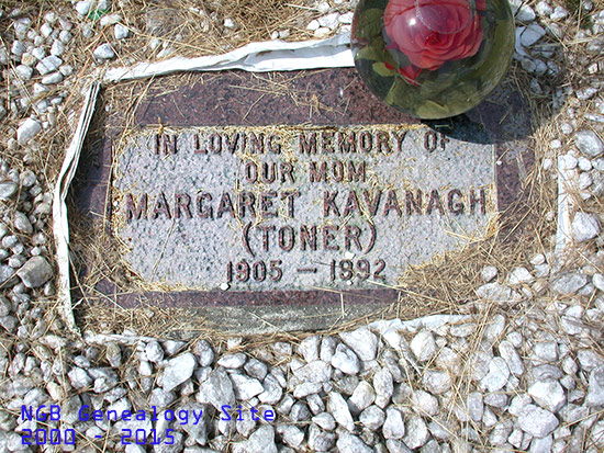 Margaret Kavanagh (Toner)