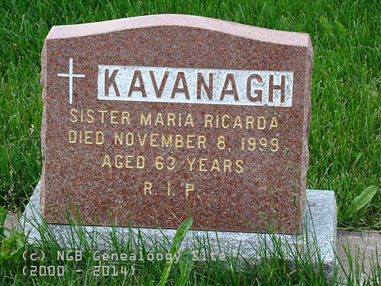 Sr. Maria Ricarda Kavanagh