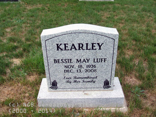 Bessie May Luff  kealey