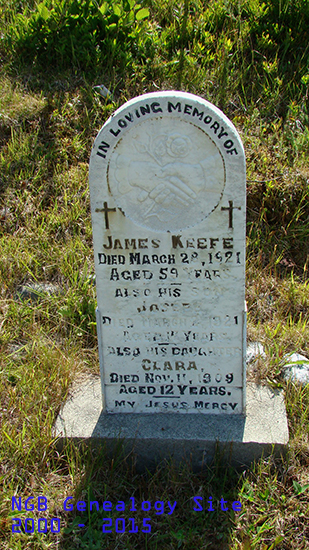 James, Joseph & Clara Keefe