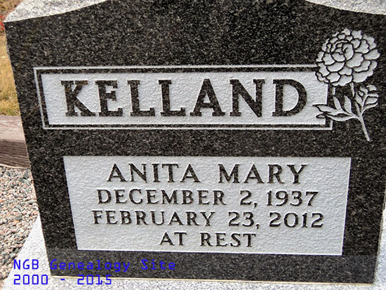 Anita Mary Kelland