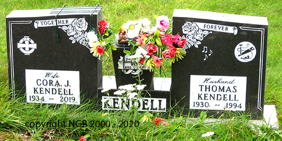 Cora J. & Thomas Kendell