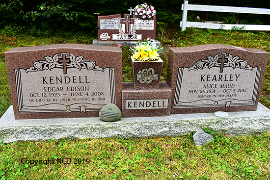 Edgar Edison Kendell &  Alice Maud Kearley Kendell