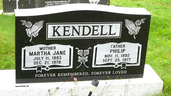 Philip & Martha Kendell