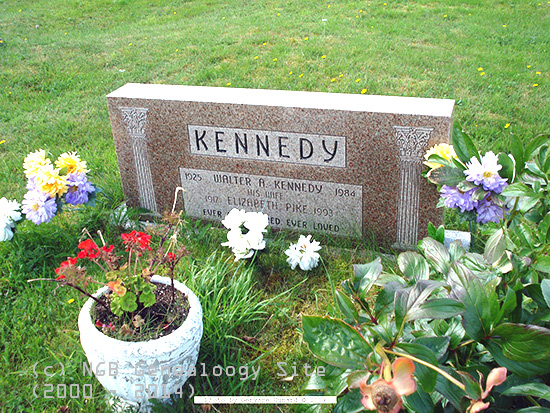 Walter A. & Elizabeth Pike Kennedy