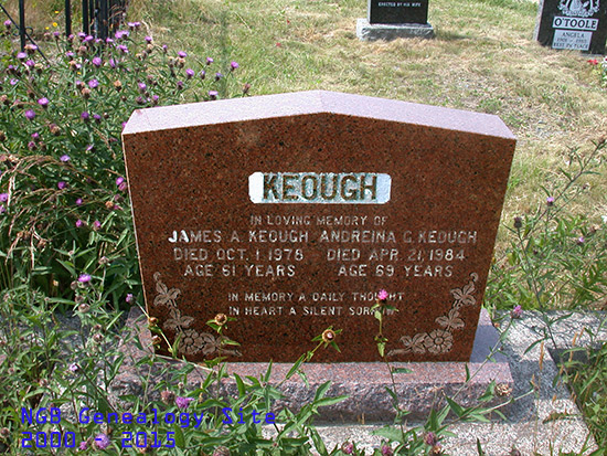 James & Andreina Keough
