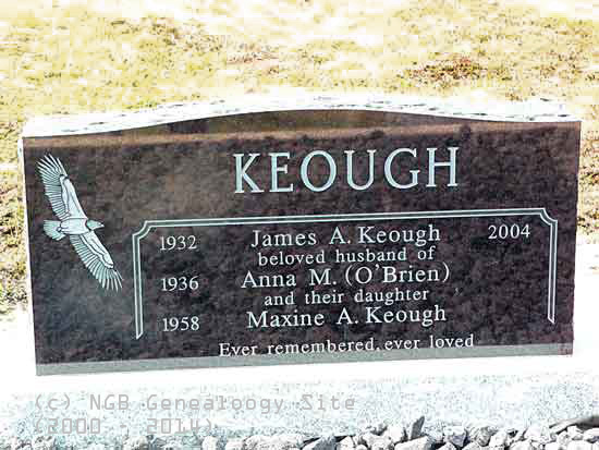 James, Anna and Maxine Keough