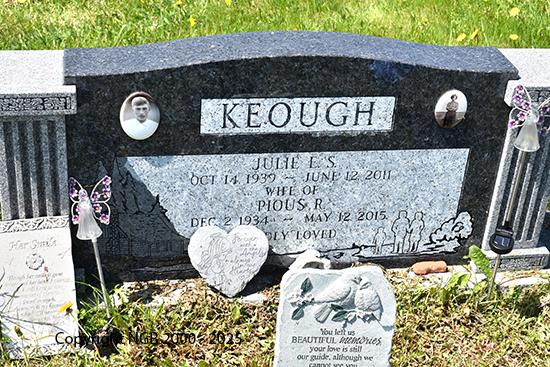 Pious R. & Julie E. S. Keough
