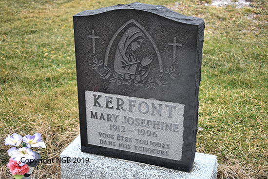 Mary Josephine Kerfont