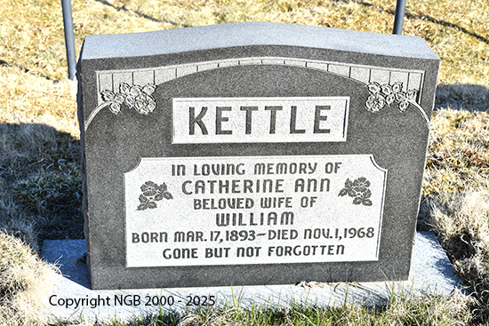 Catherine Ann Kettle