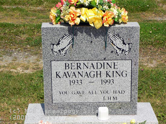 Bernadine Kavanagh King