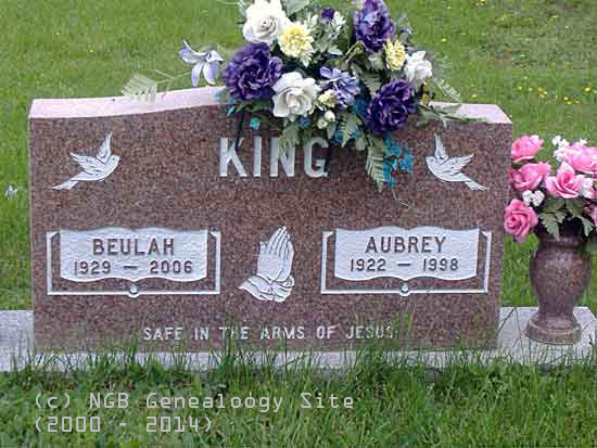 Beulah and Aubrey King