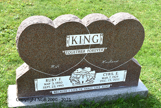 Cyril E, & Ruby F. King