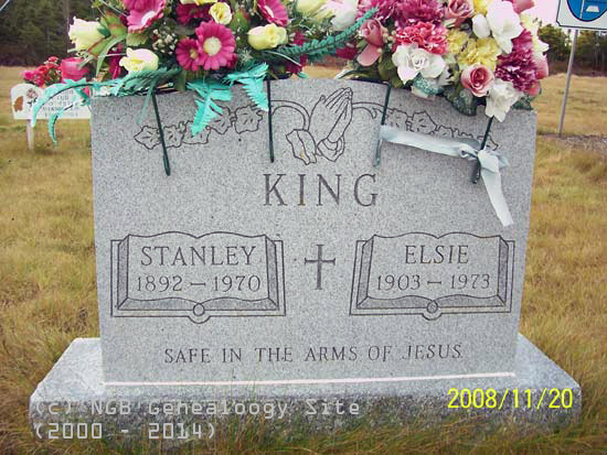 Stanley and Elsie King