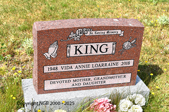 Vida  Annie Loarraine King