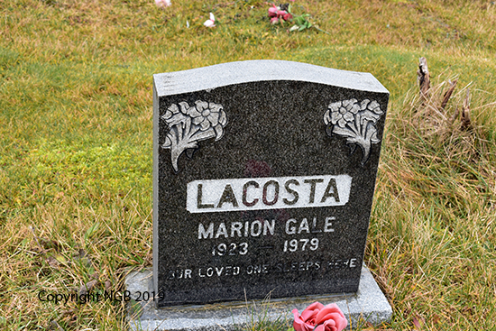 Marion Gale LaCosta
