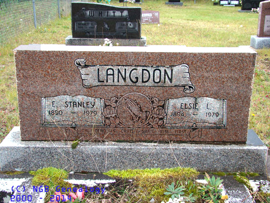 E. Stanley and Elsie Langdon