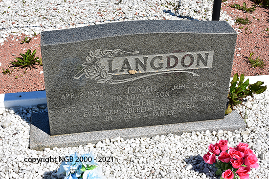 Albert &Josiah Langdon