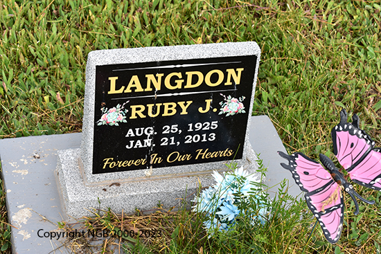 Ruby J. Langdon