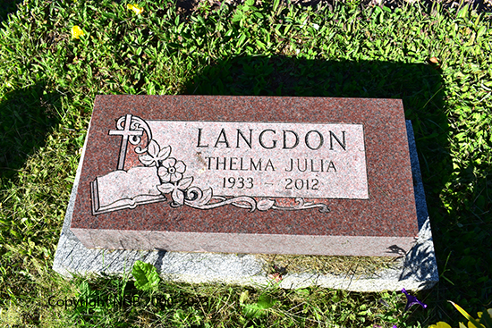 Thelma Julia Langdon