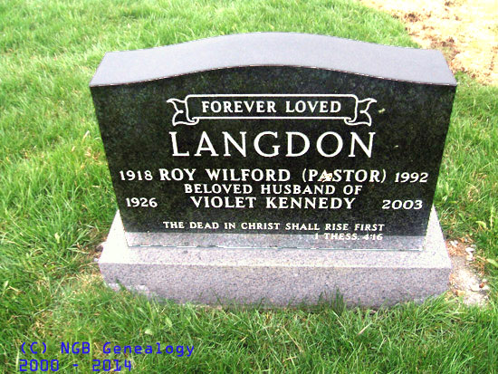 Roy & Violet Langton