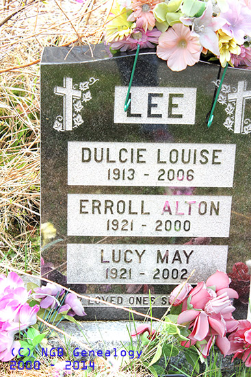 Dulcie Louise, Erroll Alton & Lucy May Lee