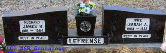James and Sarah LeFrense